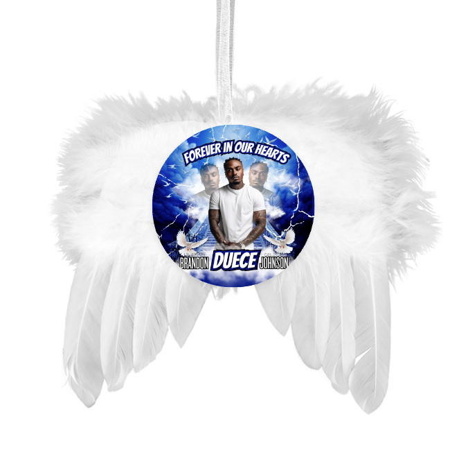 Angel Wing Feather Ornament