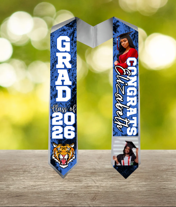 Custom Grad Stole